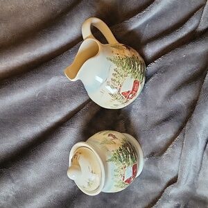 Maxcera Sugar and Creamer set snowville